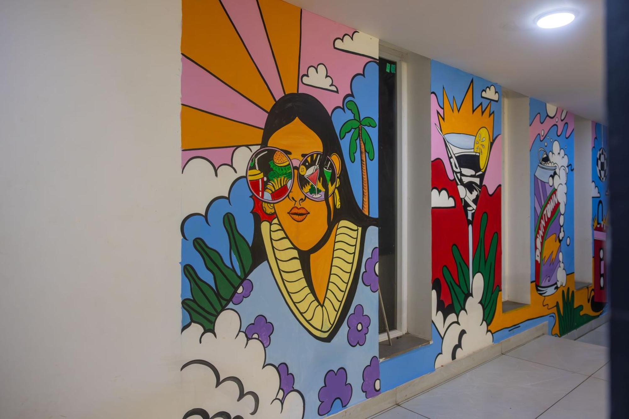 Downtown Hostels - อันจูนา ภายนอก รูปภาพ